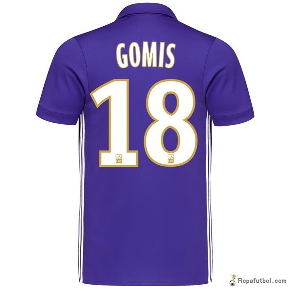 Camiseta Marsella Replica Tercera Ropa Gomis 2017/18